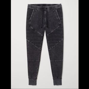 H&M Grey Moto/Biker Jogger